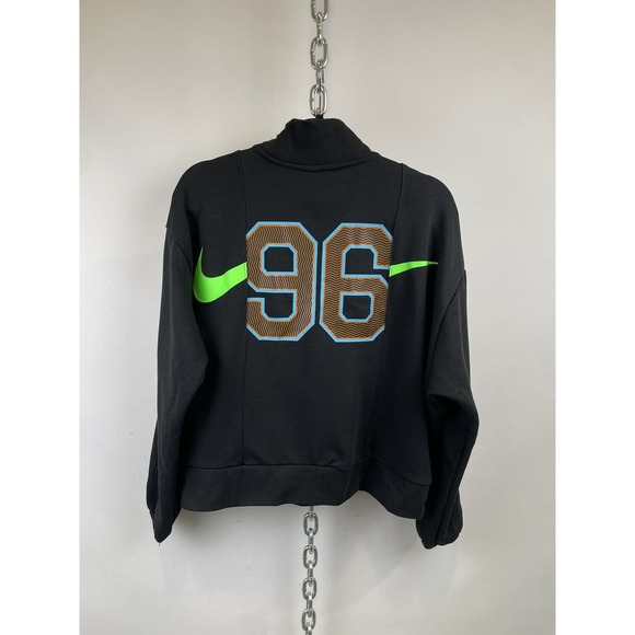 Nike Dri-FIT Swoosh Fly Womens 1/4-Zip Basketball Sweatshirt - Picture 7 of 9